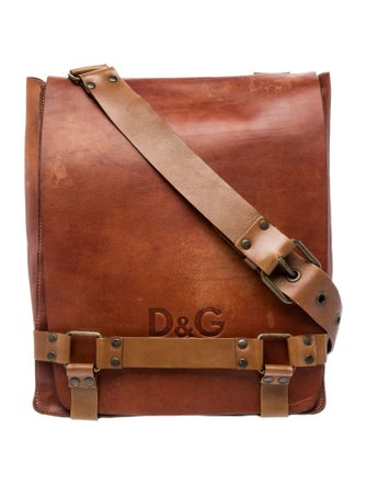 D&G Leather Messenger Bag