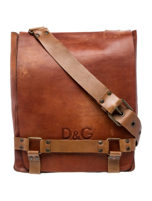 D&G Leather Messenger Bag