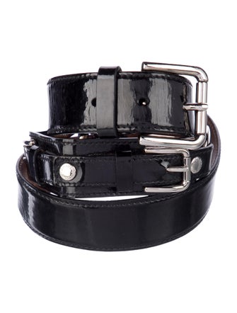 Dolce & Gabbana Skinny Leather Belt