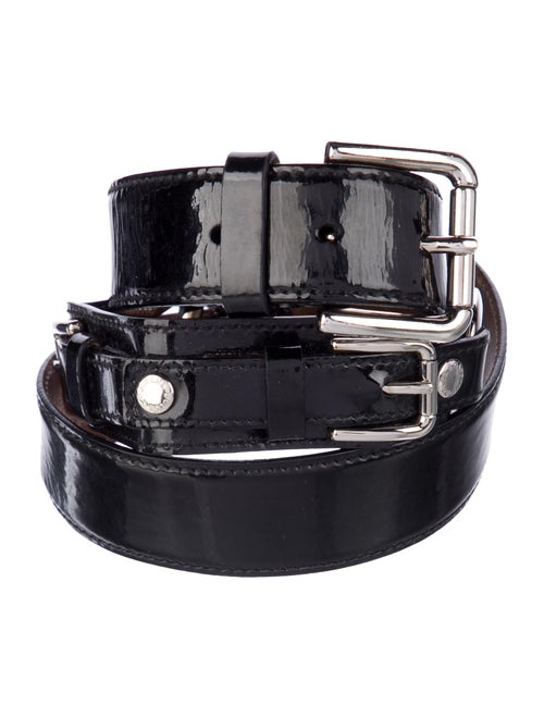 Dolce & Gabbana Skinny Leather Belt