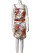 Dolce & Gabbana Silk Knee-Length Dress
