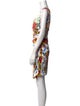 Dolce & Gabbana Silk Knee-Length Dress