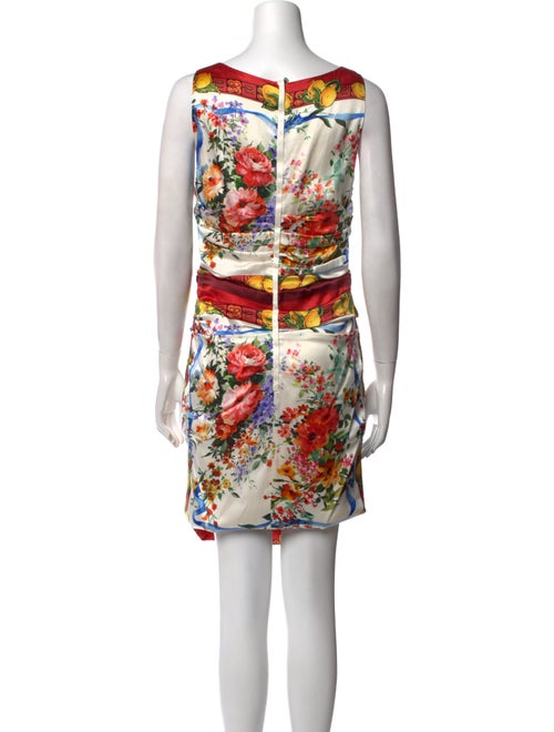 Dolce & Gabbana Silk Knee-Length Dress