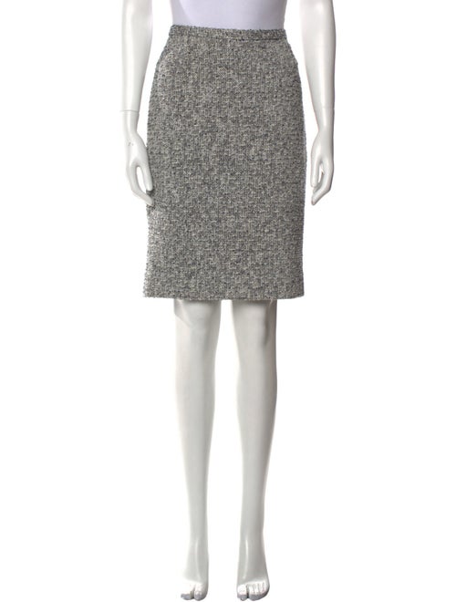 Dolce & Gabbana Tweed Pattern Knee-Length Skirt