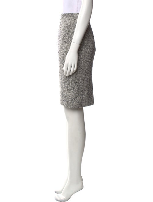 Dolce & Gabbana Tweed Pattern Knee-Length Skirt