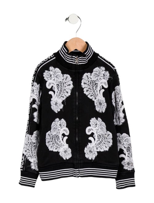 Dolce & Gabbana Girls' Zip Up Jacket