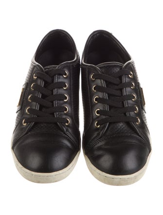Dolce & Gabbana Girls' Leather Low Top Sneakers