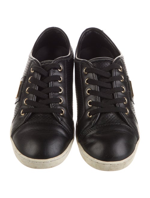 Dolce & Gabbana Girls' Leather Low Top Sneakers