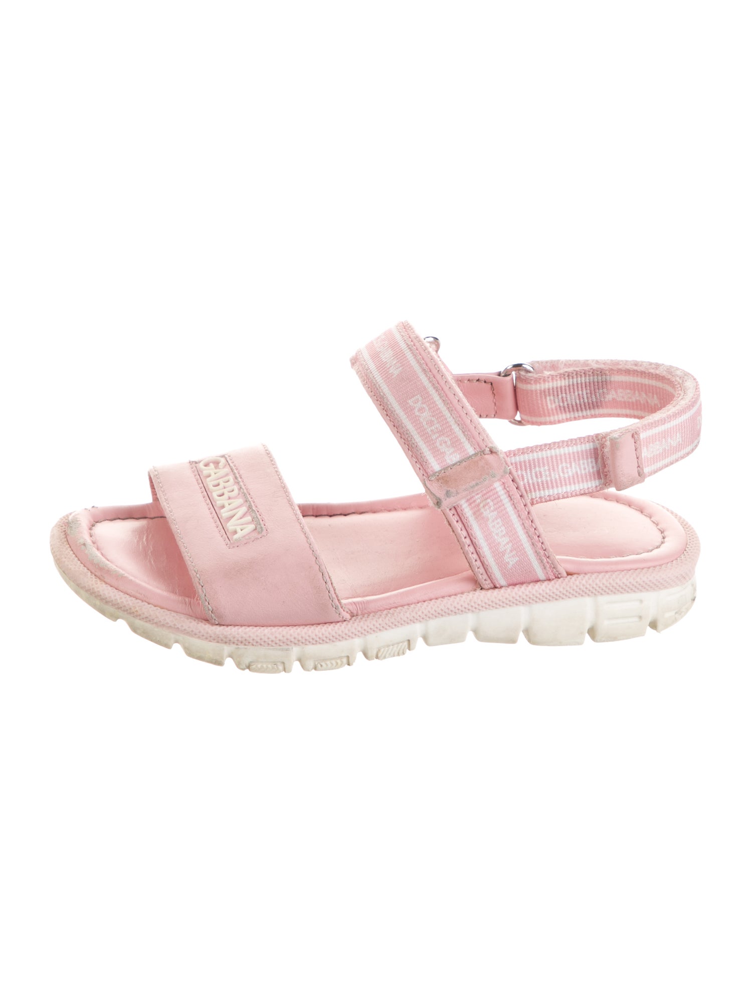 Dolce & Gabbana Girls' Leather Sandals