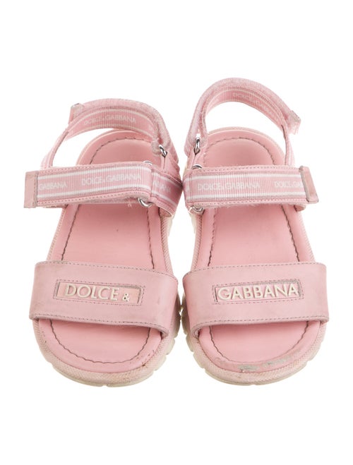 Dolce & Gabbana Girls' Leather Sandals