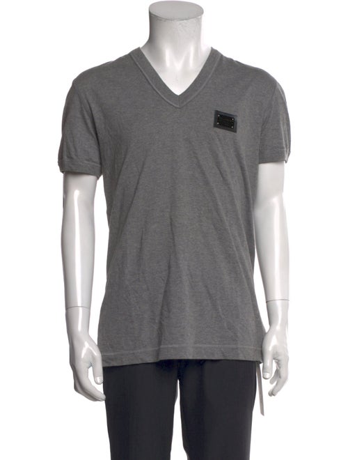 Dolce & Gabbana V-Neck Short Sleeve T-Shirt