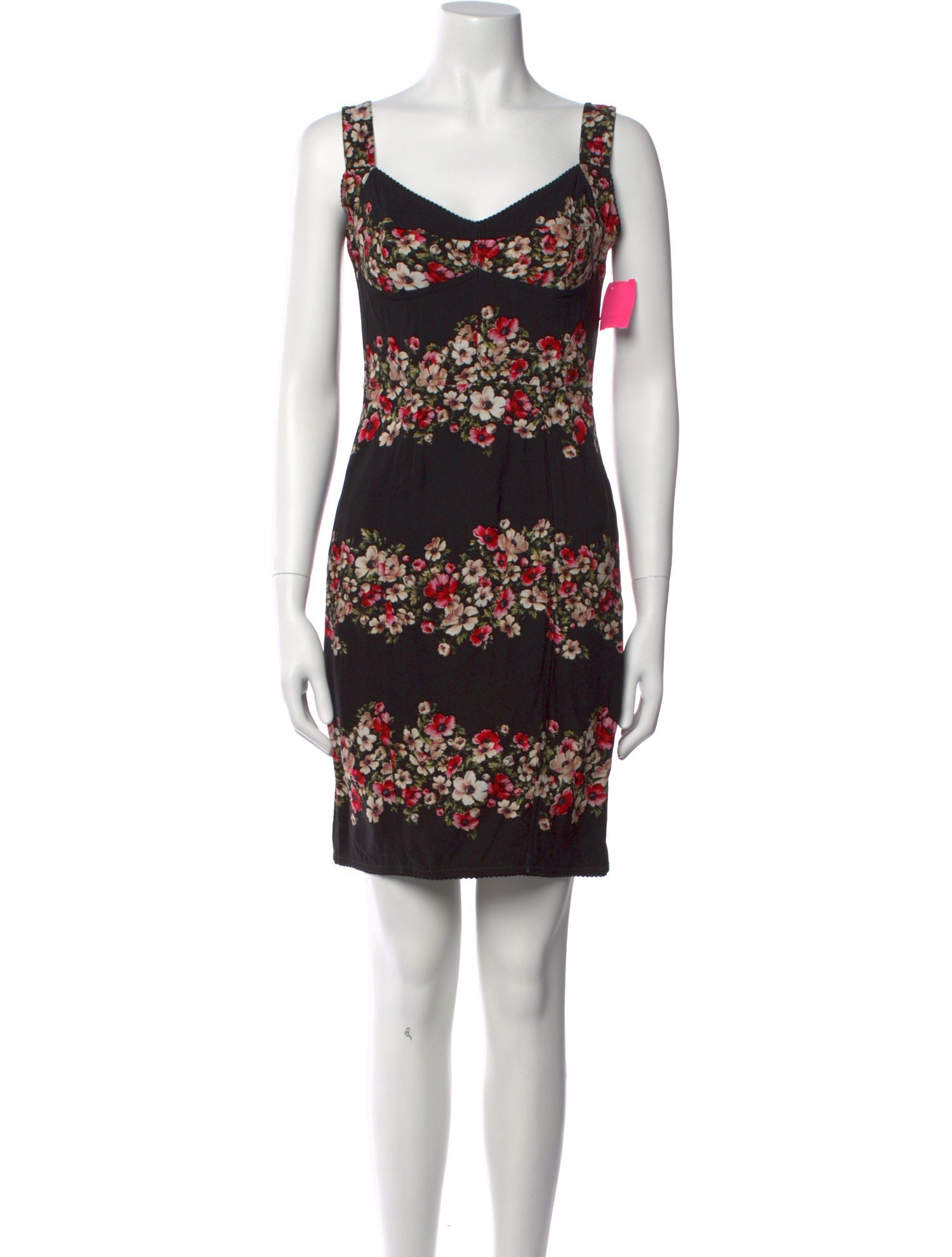 Dolce & Gabbana Floral Print Mini Dress