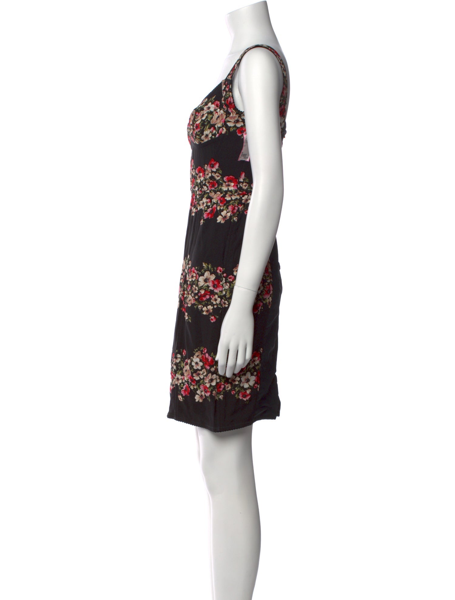 Dolce & Gabbana Floral Print Mini Dress