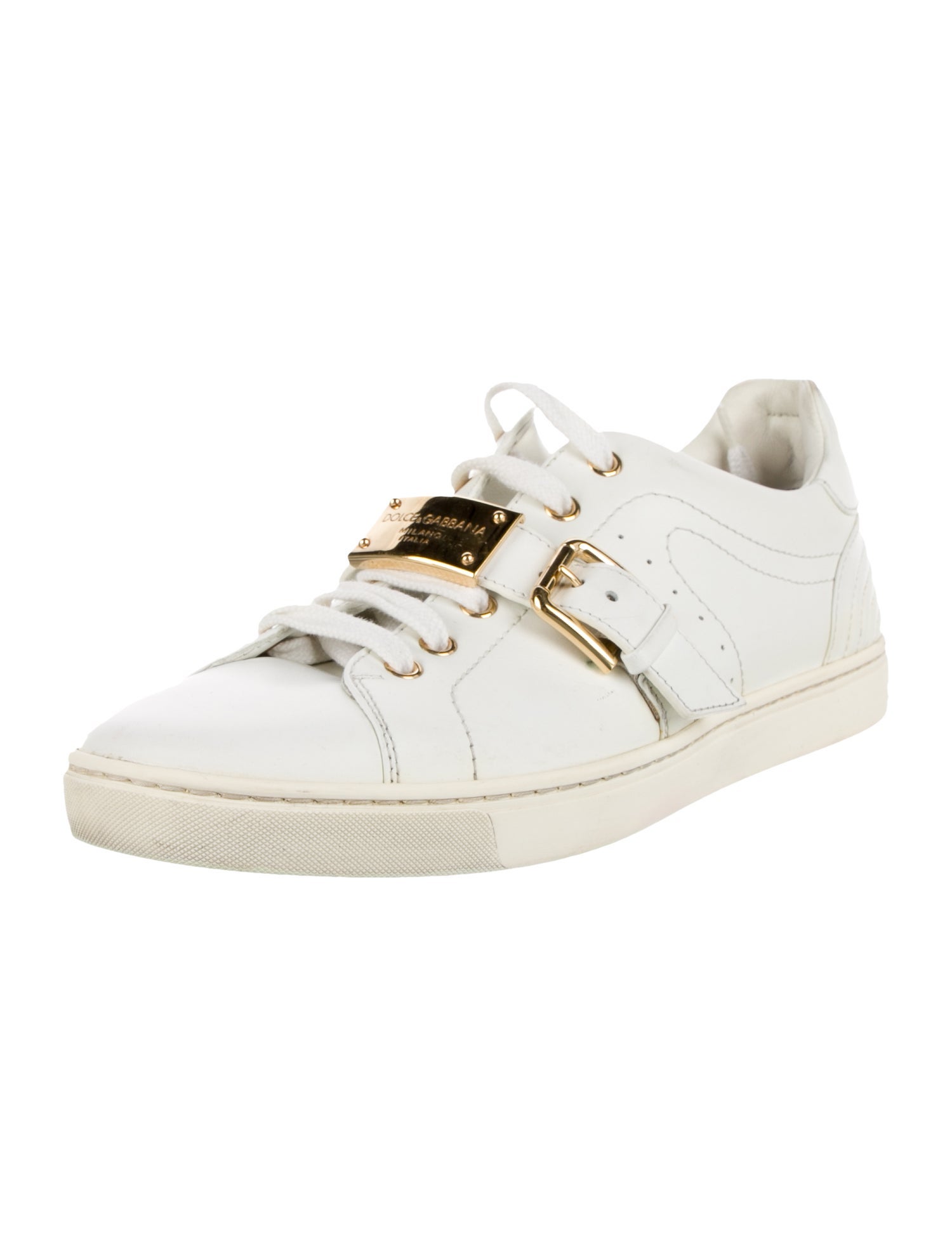 Dolce & Gabbana Leather Sneakers