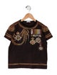 Dolce & Gabbana Short Sleeve Graphic Print T Shirt