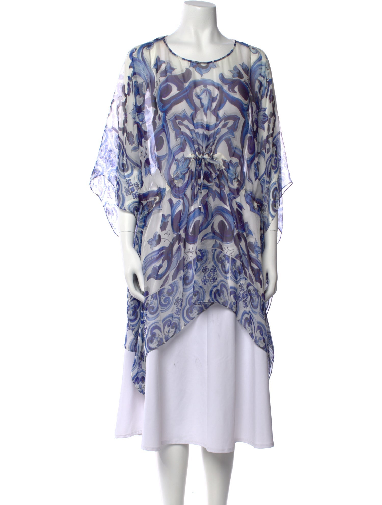 Dolce & Gabbana Silk Printed Tunic