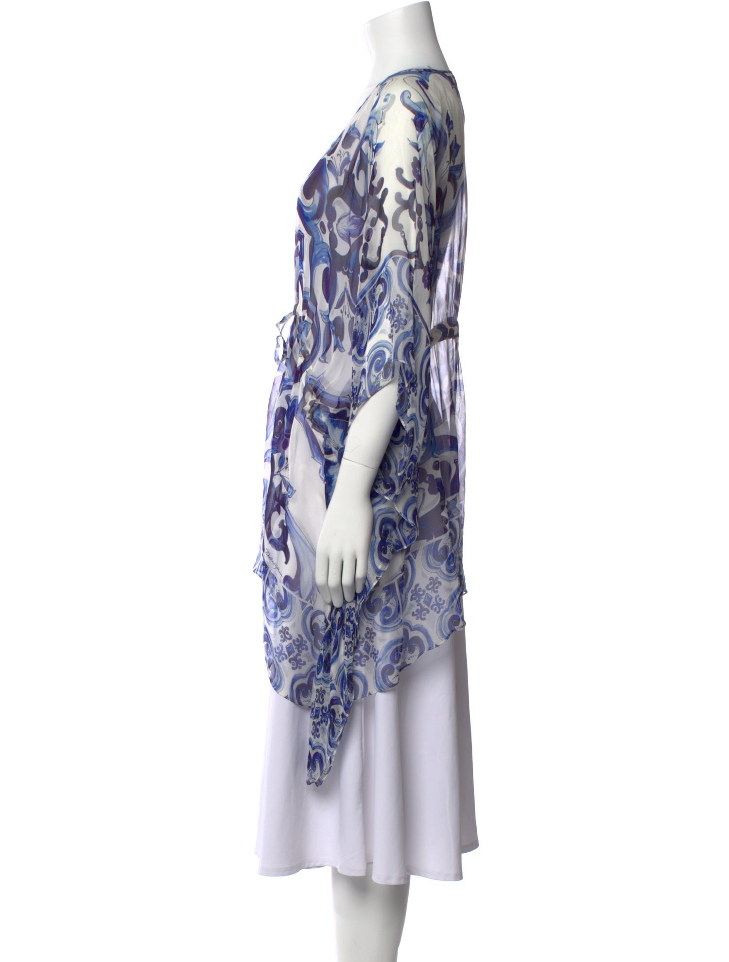 Dolce & Gabbana Silk Printed Tunic