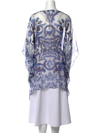 Dolce & Gabbana Silk Printed Tunic