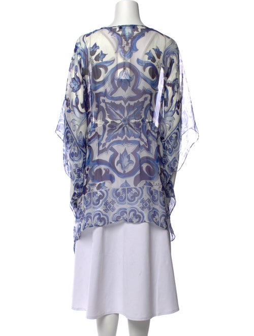 Dolce & Gabbana Silk Printed Tunic