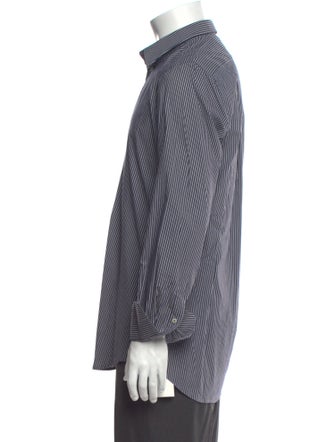 Dolce & Gabbana Striped Long Sleeve Dress Shirt