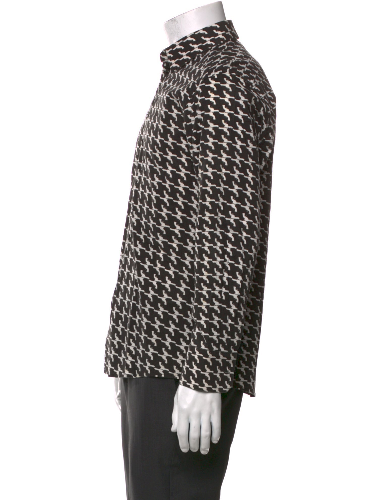 Dolce & Gabbana Printed Long Sleeve Shirt