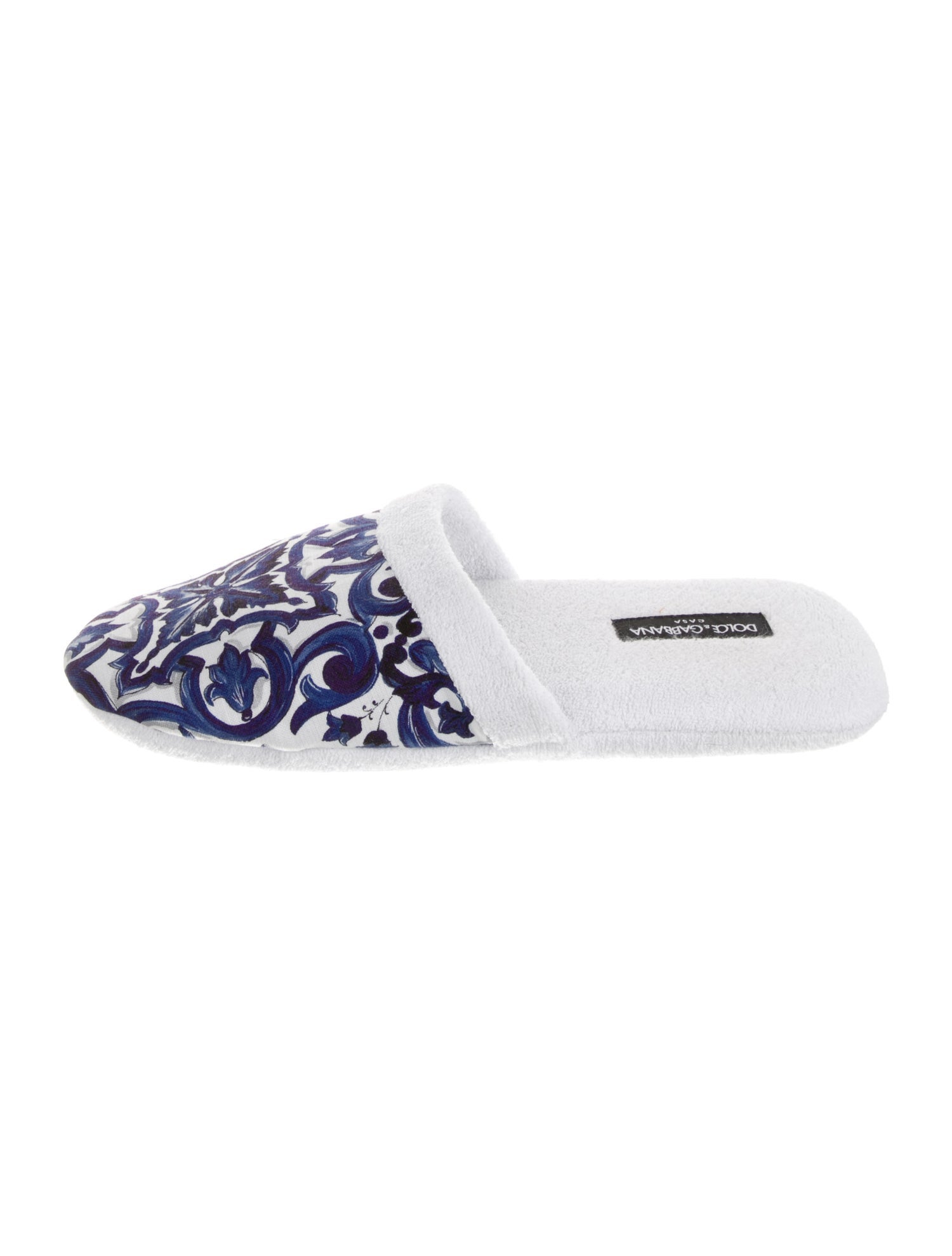 Dolce & Gabbana Printed Slippers