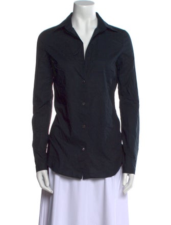 Dolce & Gabbana Long Sleeve Button-Up Top