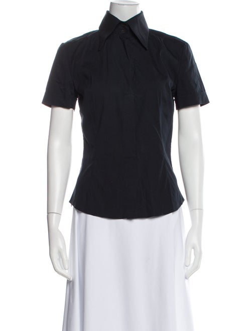 Dolce & Gabbana Short Sleeve Button-Up Top