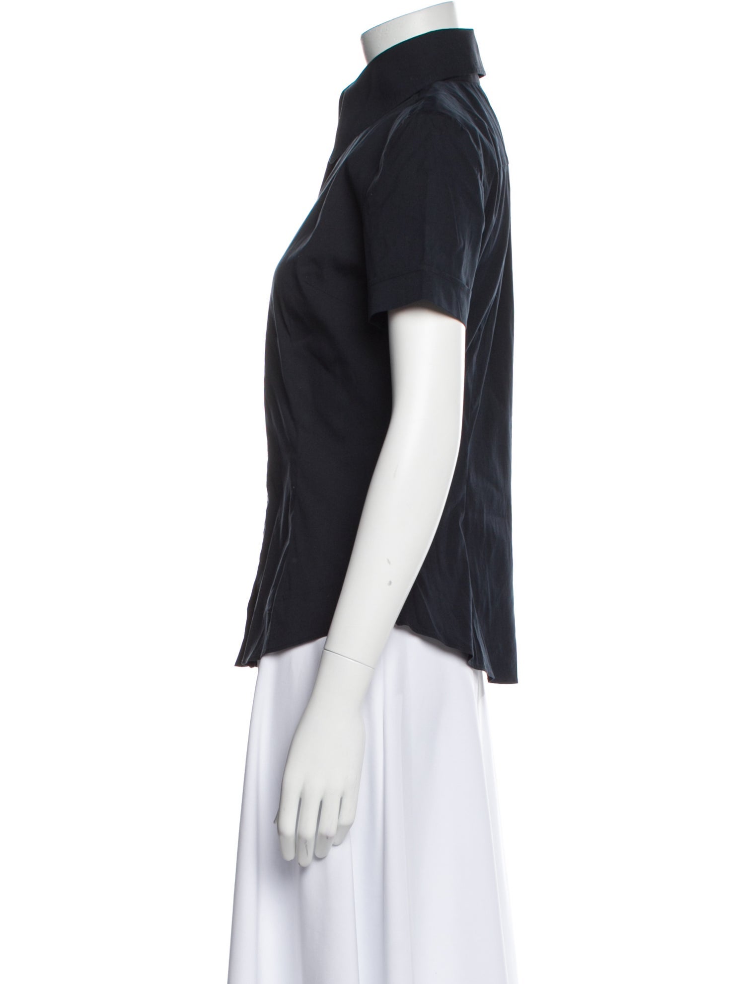 Dolce & Gabbana Short Sleeve Button-Up Top