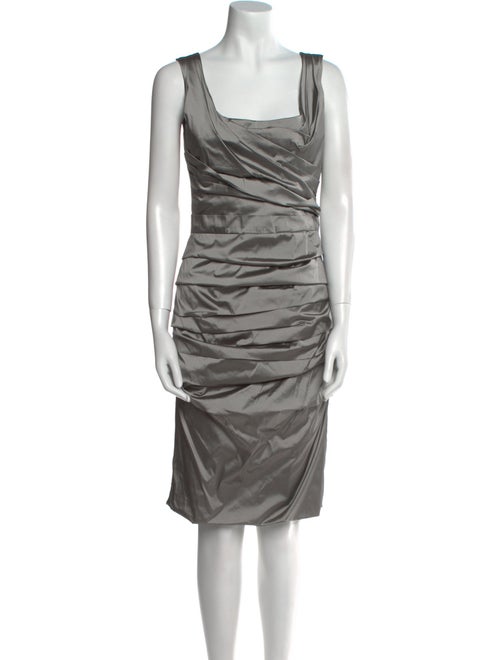 Dolce & Gabbana Silk Knee-Length Dress