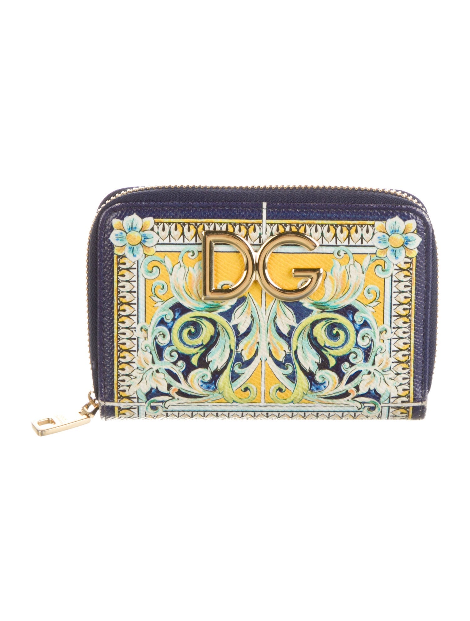 Dolce & Gabbana Leather Printed Wallet