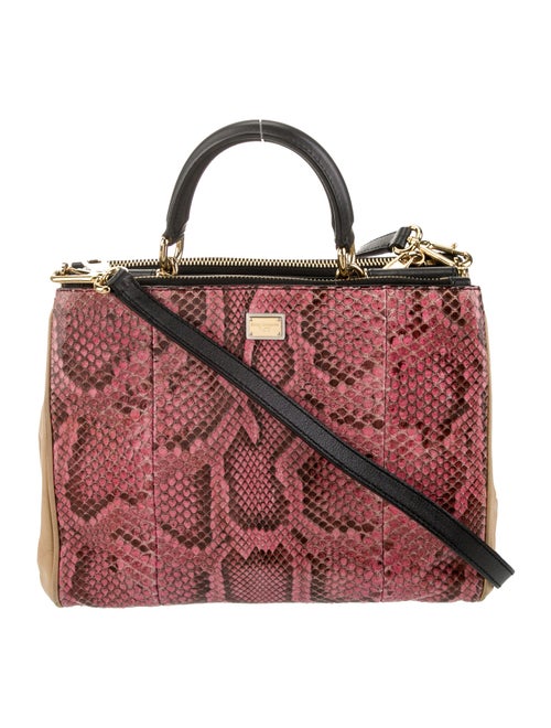 Dolce & Gabbana Snakeskin Shoulder Bag