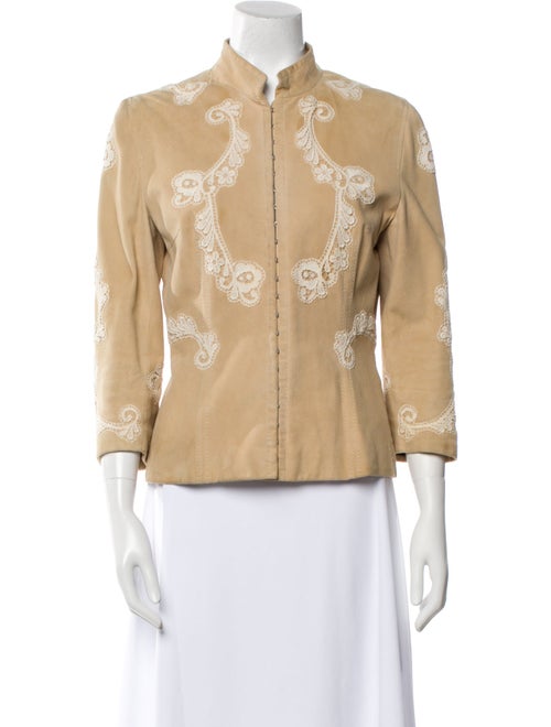 Dolce & Gabbana Goat Leather Evening Jacket