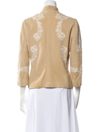 Dolce & Gabbana Goat Leather Evening Jacket