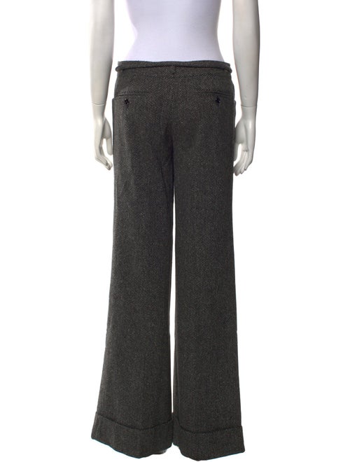 Dolce & Gabbana Houndstooth Print Wide Leg Pants