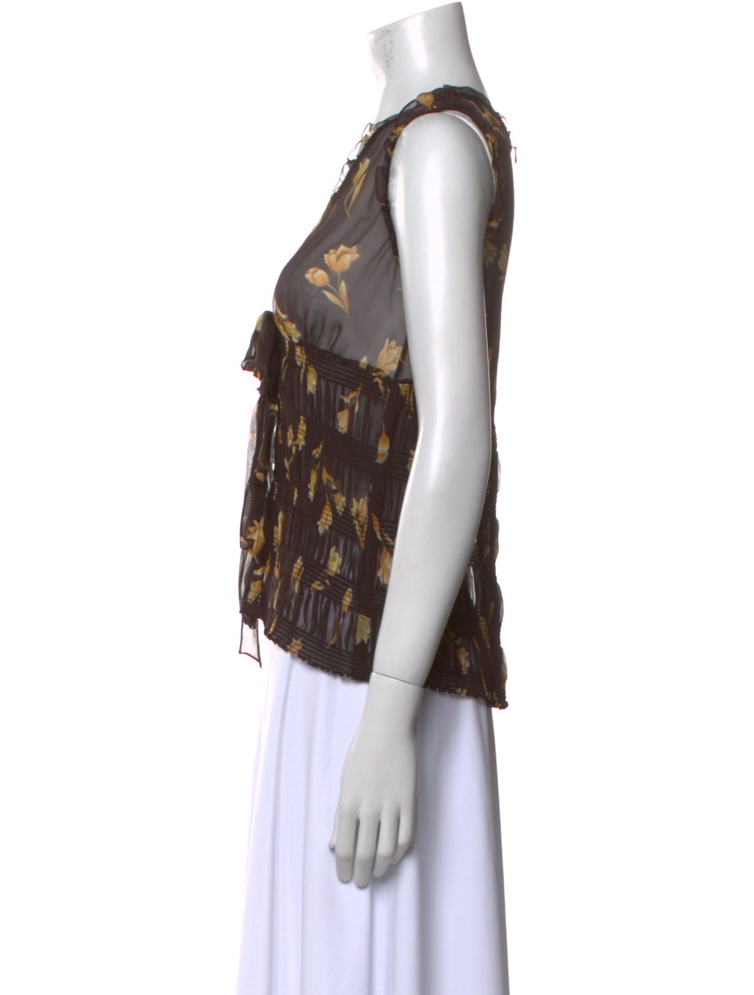 Dolce & Gabbana Silk Printed Blouse