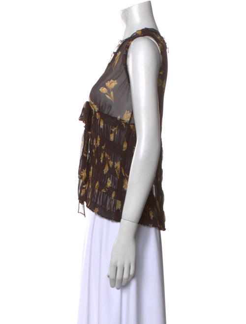 Dolce & Gabbana Silk Printed Blouse