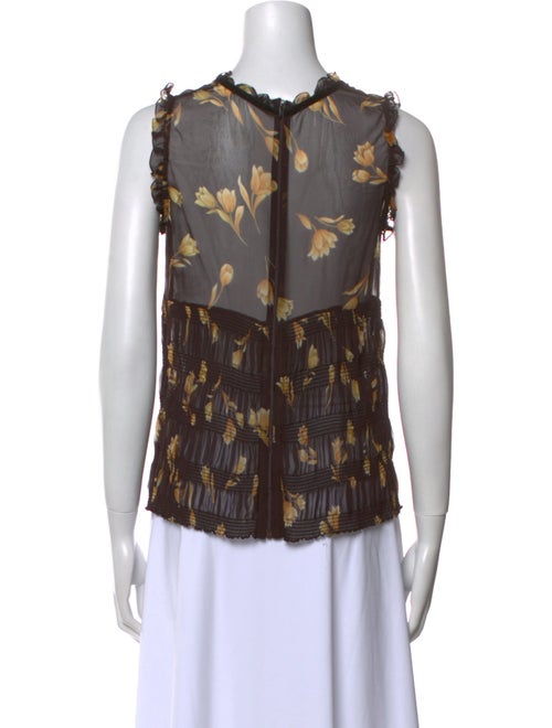 Dolce & Gabbana Silk Printed Blouse