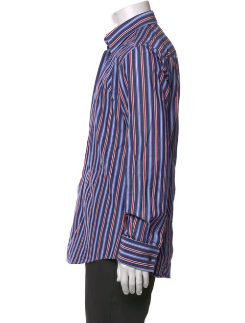 Dolce & Gabbana Striped Long Sleeve Dress Shirt