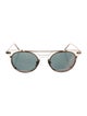 Dolce & Gabbana Wayfarer Mirrored Sunglasses