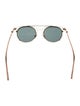 Dolce & Gabbana Wayfarer Mirrored Sunglasses