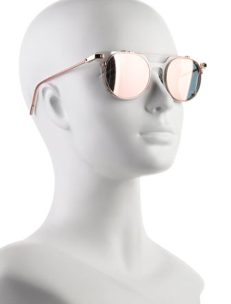 Dolce & Gabbana Wayfarer Mirrored Sunglasses