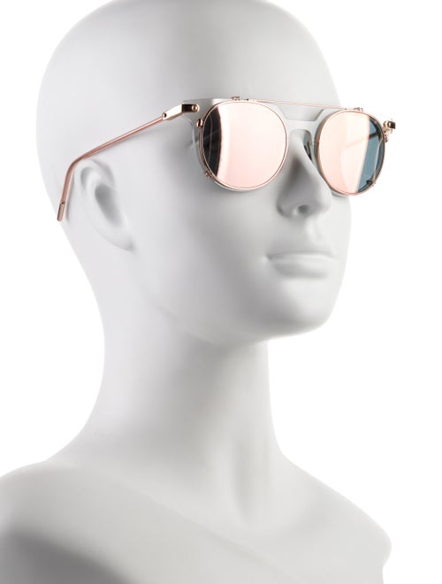 Dolce & Gabbana Wayfarer Mirrored Sunglasses