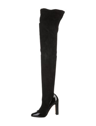 Dolce & Gabbana Suede Sock Boots