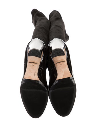 Dolce & Gabbana Suede Sock Boots