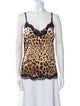 Dolce & Gabbana Silk Animal Print Nightgown