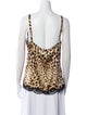 Dolce & Gabbana Silk Animal Print Nightgown