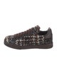 Dolce & Gabbana Tweed Tweed Pattern Sneakers