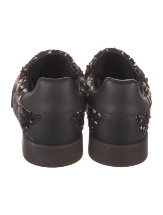 Dolce & Gabbana Tweed Tweed Pattern Sneakers