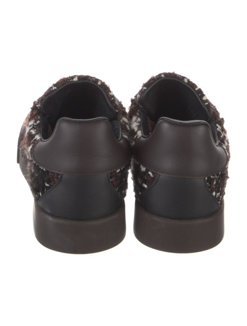 Dolce & Gabbana Tweed Tweed Pattern Sneakers